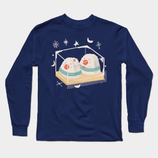 Onigiri Snowmen! Long Sleeve T-Shirt